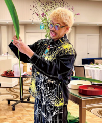 草月流 華道家 矢田 青幸×ドラァグクイーン ドリアン・ロロブリジーダ ザ・ドラマティック薔薇夜会 2026